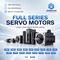 Motor Servo Presisi Dengan Kit Penggerak 400W 750W 800W 1KW 1500W Mendukung Kontrol Pulse /Rs485 untuk Sistem Otomasi
