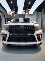 Grille de pare-chocs avant en plastique YBJ pour LC200 modifiée 2016-2021 avec ajustement parfait