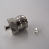Câble coaxial RF étanche RG402 de 0,141 po avec connecteur femelle Jack 4.3/10 DIN pour antenne industrielle