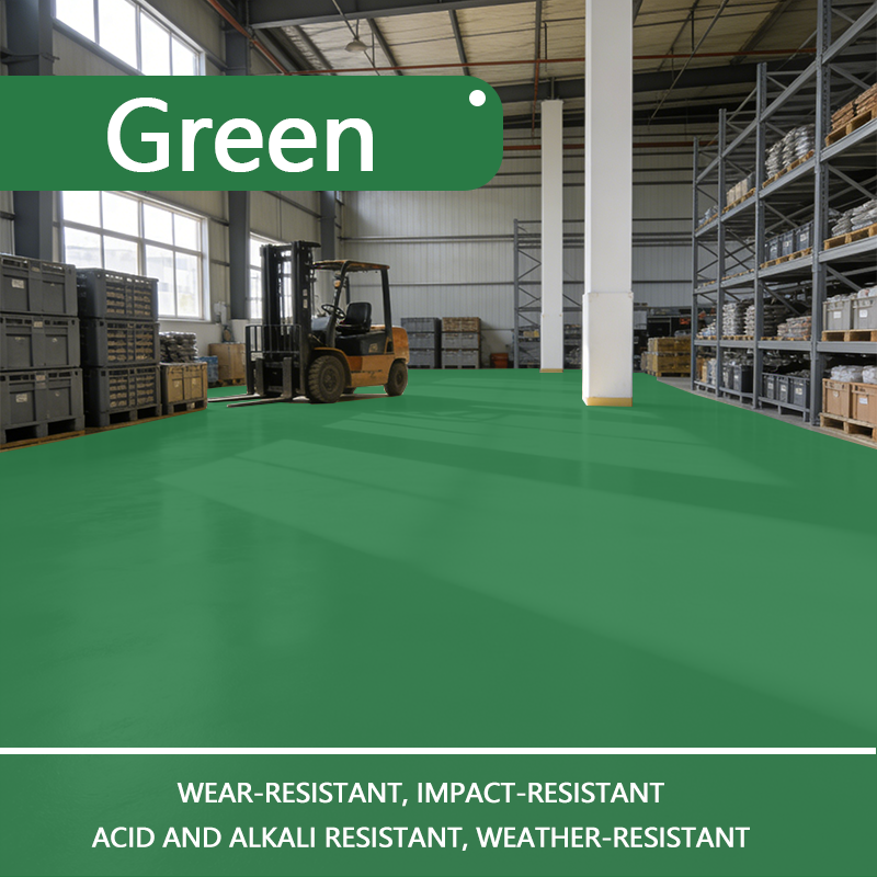 สีเขียว