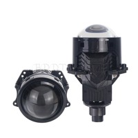 GOODZOOM Potente Proyector de Faros Bi-LED de 3 Pulgadas con Lente, Instalación sin Pérdidas, Venta al por Mayor, Luces Altas y Bajas