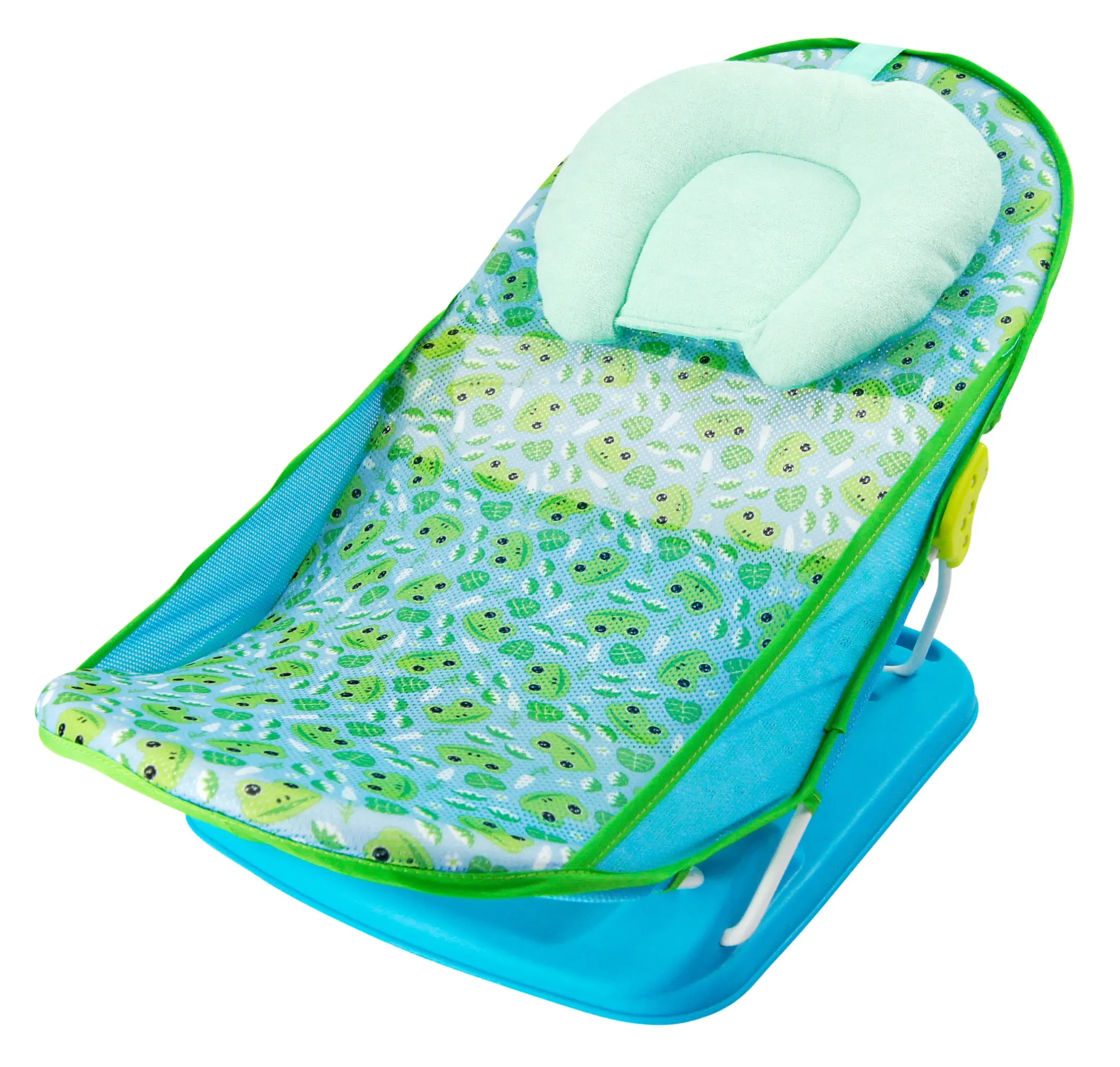 2024 New Items Convenient Folding Green Bath For Baby Bath Easy Carry Baby Bather