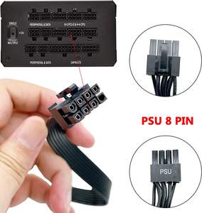 Cable de alimentación de 8 pines a 6 + 2 pines PCIE, Cable de GPU Modular macho a macho - Product Image 2