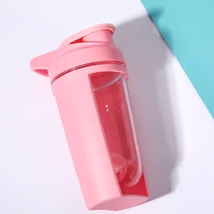 <span class=keywords><strong>2025</strong></span> New Arrival 600ml đôi tường phòng tập thể dục nhựa protein cho Shaker chai với Vòng cơ sở - Product Image 4