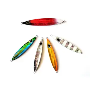 MISTER JIGGING Wholesale High Quality 56g 100g 170g Saltwater Slow Pitch Jigging Lure Artificial Luminous Jig Lure