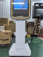 Cabina de Fotos con Pantalla Táctil LCD para Fiestas, Cabina de Fotos Vertical con Cámara DSLR y Espejo Mágico, con Opción de Impresora