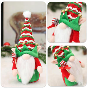 LED <strong>Light</strong> Eco-Friendly Cloth Christmas <strong>Elf</strong> Doll Gnome Smart ZX-01 Home Party Decorations Children's New Year Festival Gifts - Product Image 5