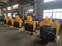 Martillo Hidráulico de Alta Eficiencia TDC para Excavadoras de 20-30 Toneladas Hitachi ZX200-ZX270, para Cimentación de Postes y Estacas, Marca China Parker Vibro
