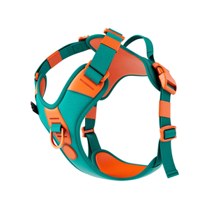 Harnais anti-traction pour chien, harnais réfléchissant anti-étranglement à laisse avant, gilet rembourré doux et réglable pour animaux de compagnie avec poignée de contrôle facile - Product Image 2