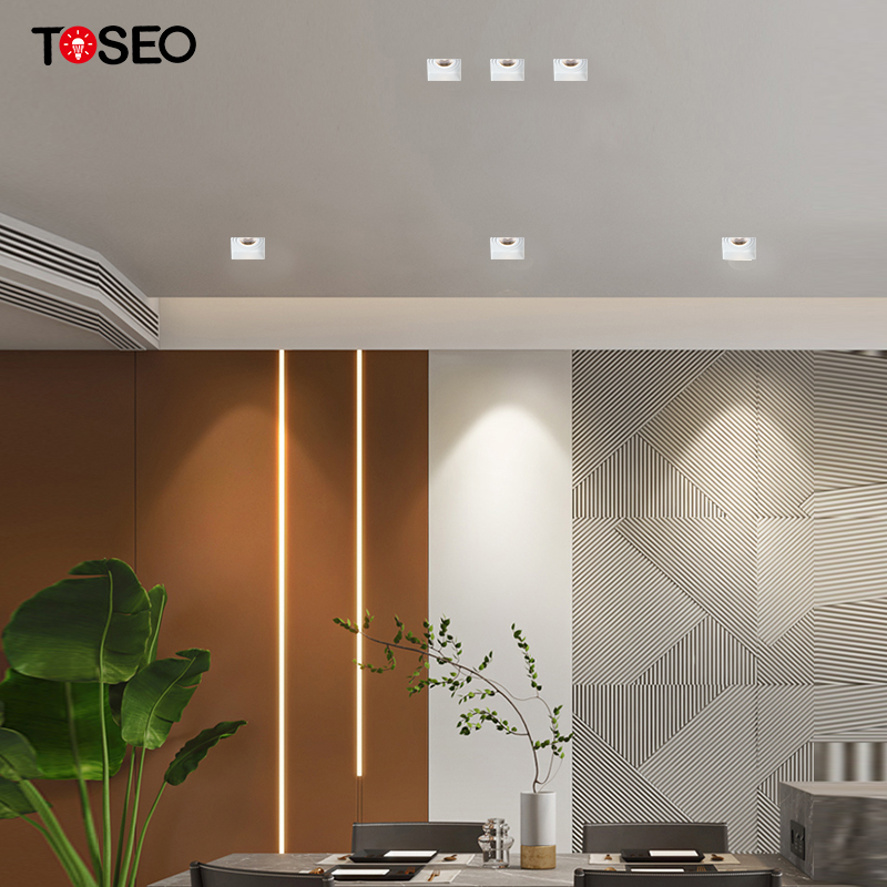 125Mm Recessed Trimless Anti Glare Downlights 6000k Spot Led Light