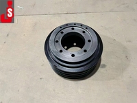 Pulley Crankshaft Baja Asli untuk Bus Higer Bus Zhong Tong Mesin Diesel WP10 WD615 OEM 612600020572 Baru