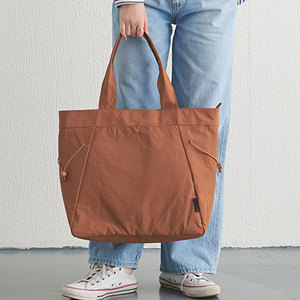 Bolso <span class=keywords><strong>de</strong></span> Mano <span class=keywords><strong>de</strong></span> Nailon con Logotipo Personalizado al por Mayor, Bolso Tote Informal para Mujer, Bolso <span class=keywords><strong>de</strong></span> Hombro Ligero para Viajes, <span class=keywords><strong>Trabajo</strong></span> y Compras - Product Image 3