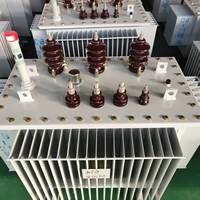 Transformateur immergé dans l'huile triphasé MingZheng S13, élévateur abaisseur 200 kVA 400 kVA 10 kV 400 V, avec changeur de tension à froid, haute performance