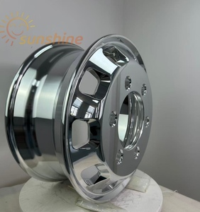 Fabrication de jantes en aluminium pour camions lourds 17,5x5,25, Chine, jantes en alliage pour semi-remorques et remorques de fret. - Product Image 5