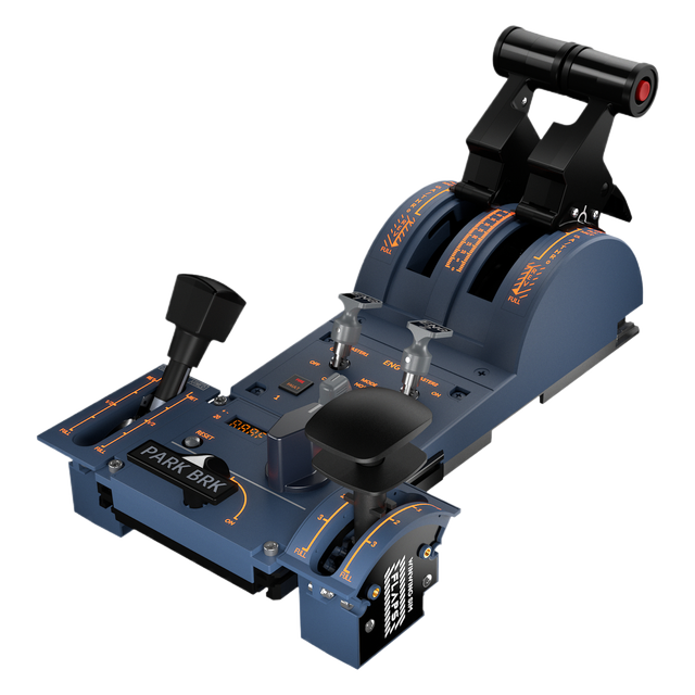 Hot Selling Airbus Flight Throttle Kit Including Flaps, Spoilers, Parking Brake | Supports X-Plane MSFS P3D