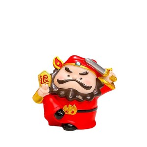 Figura de resina de Zhong Kui, adorno de escritorio, decoración de oficina Feng Shui, regalo para colegas, Año Nuevo Chino - Product Image 5