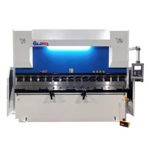 125T 2500mm GLDMA cnc press brake sheet metal cutting and bending machine suppliers