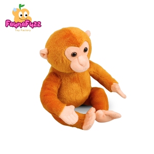 Peluches mignonnes de singe kawaii, très populaires, brodées, personnalisables, rembourrées de coton PP, super douces, unisexes, cadeau d'anniversaire - Product Image 3