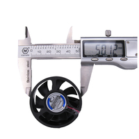 Pas cher 50x50x10mm 12v ventilateur de refroidissement silencieux 8.5CFM Mini flux axial étanche électrique 50MM Mini ventilateur de refroidissement ferme 24V 5V Options