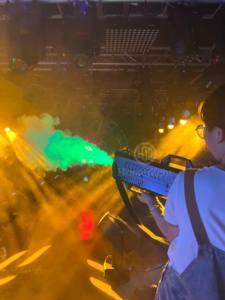 Discothèque Jet Machine LED RGB <span class=keywords><strong>Smole</strong></span> Pistolet À Brouillard Pistolet Effet De Scène Brouillard Pistolet À Air Pour La Fête - Product Image 6