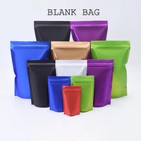 Sachet plastique personnalisé imprimé, de qualité alimentaire, recyclable, à fermeture éclair, en PE, à fond plat, pour l'emballage de fruits congelés et de snacks de mer