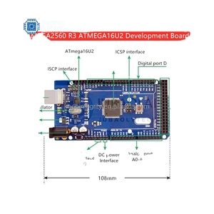 <span class=keywords><strong>Carte</strong></span> de développement open source 2025 MEGA2560 R3 Atmega16U2 ATMEGA2560 pour <span class=keywords><strong>Arduino</strong></span> <span class=keywords><strong>MEGA</strong></span> 2560 R3 - Product Image 1