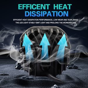 ไฟสปอร์ตไลท์มอเตอร์ไซค์ 3 นิ้ว ขายดี กันน้ำ IP67 ไฟตัดหมอกสีขาวเหลือง 12V ไฟ LED สำหรับรถยนต์ รถบรรทุก 4 เลนส์ - Product Image 5