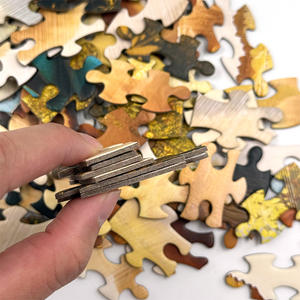 Puzzles en carton imprimés sur mesure, rectangulaires, <span class=keywords><strong>250</strong></span> <span class=keywords><strong>pièces</strong></span>, puzzles de sublimation, papier vierge imprimable, puzzles en carton - Product Image 3