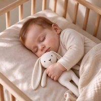 Peluche personnalisée Lapin Teddy, jouet en peluche lapin aux longues oreilles, animal en peluche, doudou pour bébé, poupée douce, OEM ODM pour enfants, cadeau de Pâques