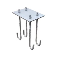 Kit complet de quincaillerie pour portail cantilever extérieur, charge lourde, raccords en acier au carbone, épaisseur 6 mm, pièces de rechange, automatique