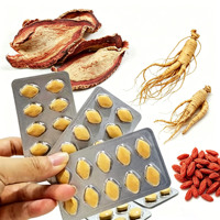 Complément alimentaire à base de ginseng en comprimés à libération prolongée pour un soutien énergétique durable et une meilleure santé quotidienne chez les hommes adultes
