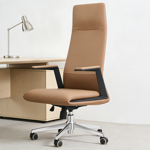 Chaise de bureau moderne de luxe, mobilier de bureau confortable, chaise de bureau inclinable en PU, Sillas De Oficina, chaise de bureau ergonomique en cuir LY-0 - Product Image 1