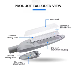 2024 New Design IP67 Waterproof 50W/100W/150W LED <b>Street</b> <b>Lights</b> Factory Outlet Outdoor <b>Solar</b> <b>Lights</b> - Product Image 3