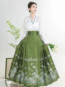 Venta Directa de Fábrica de Ropa Tradicional <span class=keywords><strong>China</strong></span> para Mujer, Vestidos <span class=keywords><strong>Hanfu</strong></span> Antiguos, Faldas con Diseño de Cara de Caballo - Product Image 2
