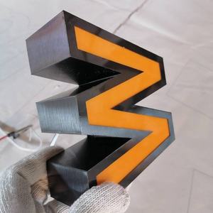 Cartello esterno personalizzato 4x8 piedi a Led per la pubblicità aziendale 12v con luce frontale illuminata cartellone a Led - Product Image 3