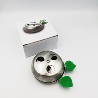 Accessoires pour chicha, porte-charbon en acier inoxydable, bol, poignée en silicone