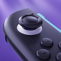 EXtremeRate Joystick 3D de remplacement blanc pour Nintendo Switch 2 Joycon
