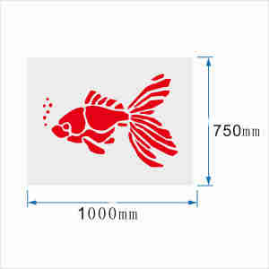 Vari modelli di Design riutilizzabili personalizzati modello in plastica e <span class=keywords><strong>stencil</strong></span> da parete per dipingere stile oggetto alla moda romantico - Product Image 5