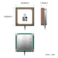 Antenne GPS/GNSS externe active double bande avec interface plaquée or, suivi haute performance, navigation 28dBi GLONASS
