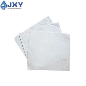 Tampon absorbant blanc en ABS Meltblown, 43 cm x 48 cm x 3 mm, pour huile uniquement - Product Image 3