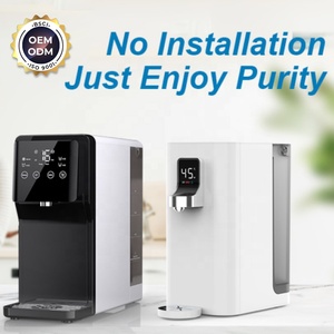 Dispensador de Agua de Sobremesa al por Mayor, Sistema de Filtro de Agua por Ósmosis Inversa Fría y Caliente, Dispensador de Agua Independiente con Filtro - Product Image 3