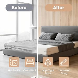 4Pcs Heavy Duty Bed Sheet Holders Mattress Straps Keep Sheets Firm & Tight Lock Sheet Holders for Corners - Product Image 3