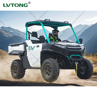 Véhicules tout-terrain 4x4 LVTONG, camion de ferme, camion de montagne, quad électrique UTV pour adultes avec batterie au lithium longue durée