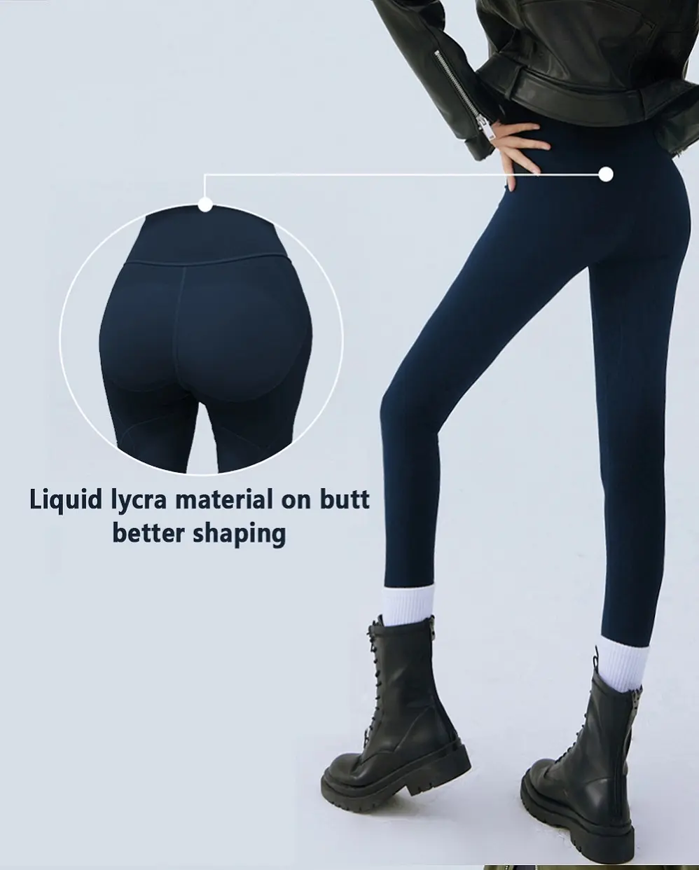 Vente en gros de collants d'entraînement doux, leggings de yoga et de gymnastique froissés aux fesses, leggings de lycra, en nylon 87% élastine doux