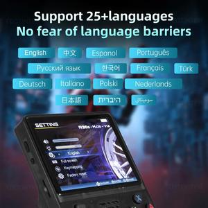 Портативная мини-игровая консоль R36HD в стиле ретро, игровая консоль 3,5 дюймов с IPS экраном, 64 г, встроенная 20000 + игры - Product Image 3