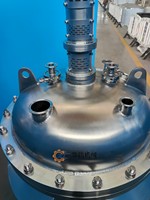 Réservoir à semences en acier inoxydable certifié ASME de 200 L pour la fermentation de souches avec pompe à composants principaux