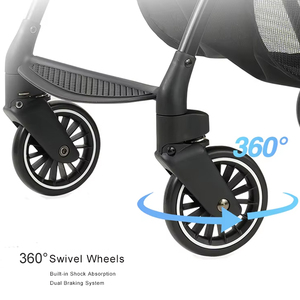 Passeggino pieghevole leggero da viaggio sedile reclinabile per bambini - Product Image 5