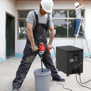 6.6kWh 휴대용 태양 에너지 시스템 모두 하나의 발전소에 6.2kw 태양열 인버터 51.2v <span class=keywords><strong>130Ah</strong></span> <span class=keywords><strong>Lifepo4</strong></span> 리튬 배터리 팩 - Product Image 5