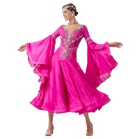B-23169 personnalisé nouvelle robe de danse de salon standard international robes de danse de salon en soie perlée de haute qualité à vendre