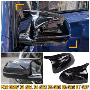 Ốp gương chiếu hậu kiểu M màu đen cho BMW X3 G01 X4 G02 X5 G05 X6 G06 X7 G07 2018 2019 2020, kiểu dáng X3M - Product Image 6